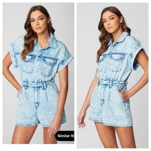 BLANKNYC HEAD BACKSTAGE ROMPER New with tag Size XS